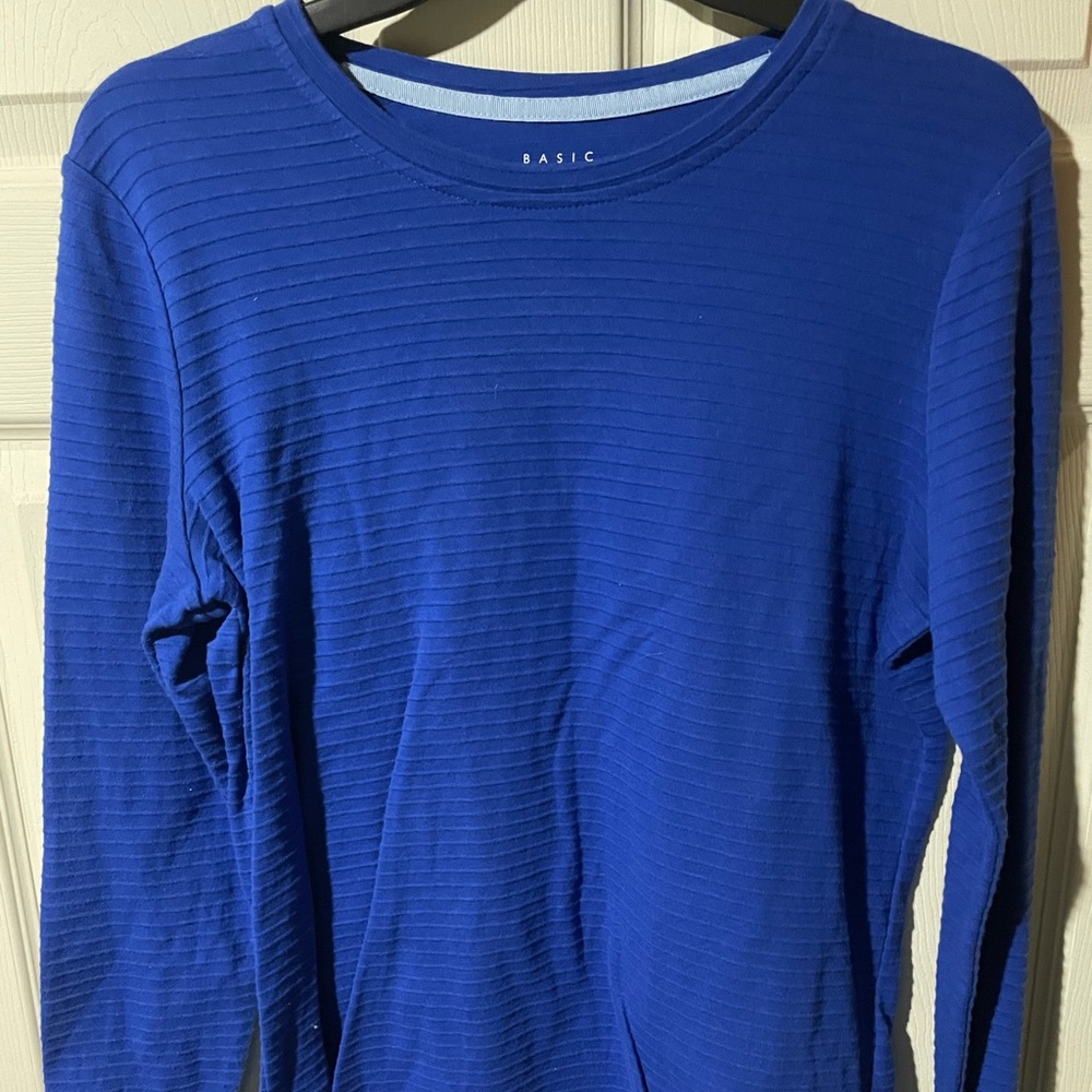 Girls (M) royal blue top
